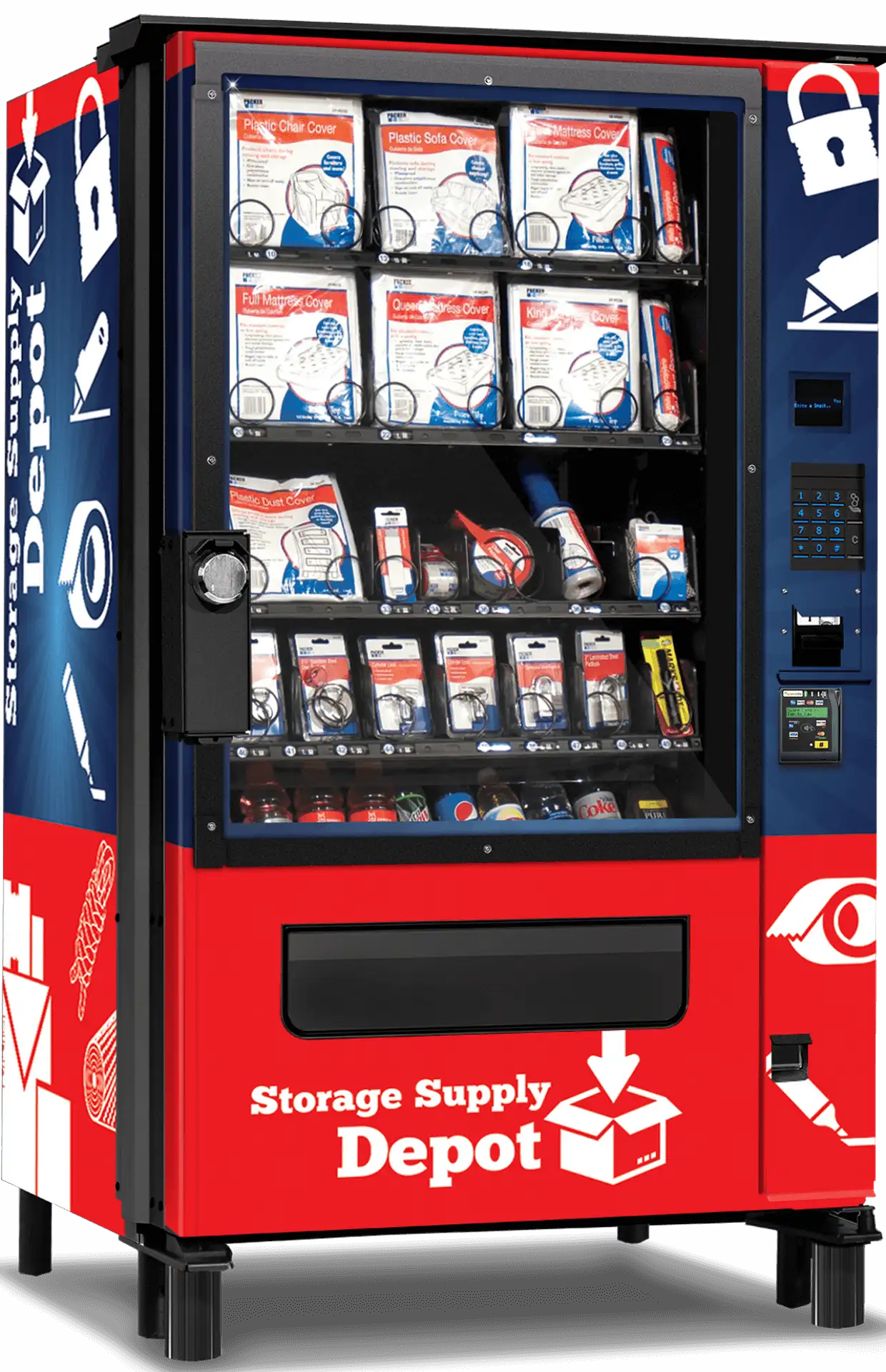 Storage Supply Depot Vending Machine For sale